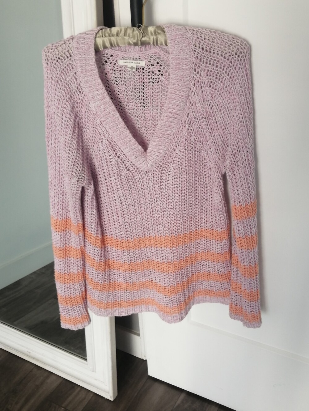 Oversize American Eagle Soft Knit Cotton Sweater
